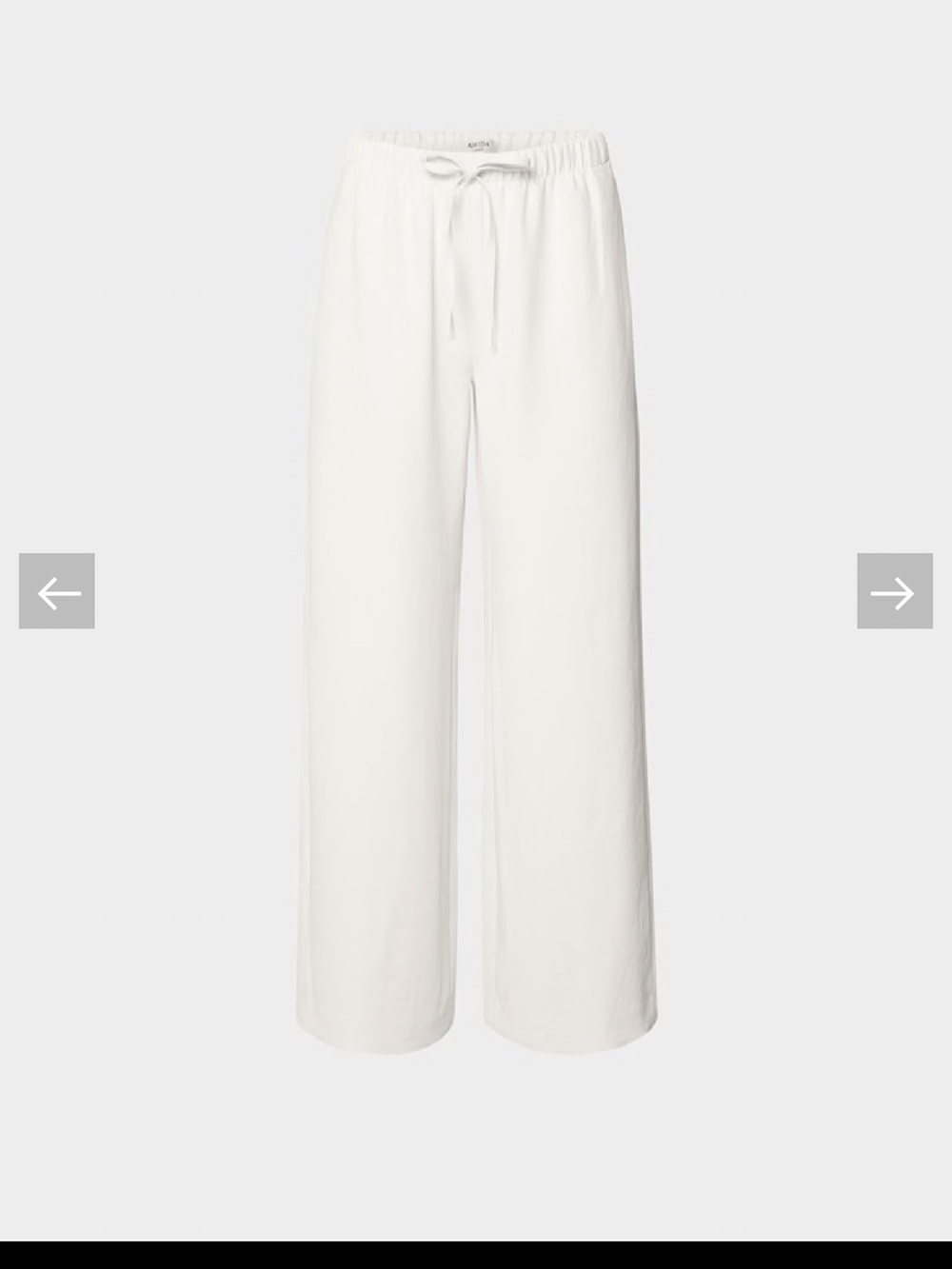 Aritzia Wilfred Lodge Pant - Light Birch Crepette